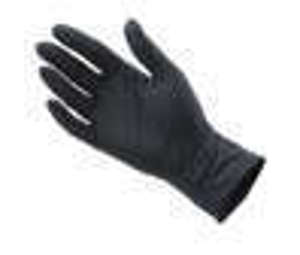 Picture of Black Nitrile Large Gloves