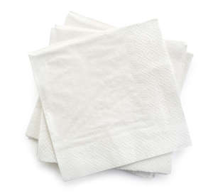 Picture of White Beverage Napkin