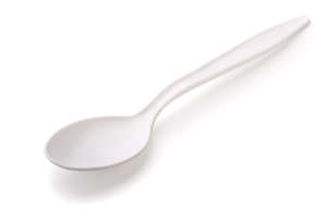 Picture of Teaspoons Medium Weight White Bulk