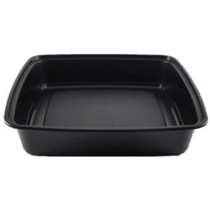 Picture of 48oz Square Black Container