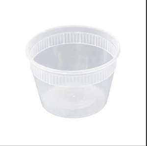 Picture of 16oz Plastic Deli Soup Container Bottoms Only