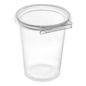 Picture of 8oz Tamper Evident Hinged Deli Container