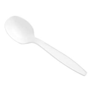 Picture of Soupspoons Heavy Weight White Bulk