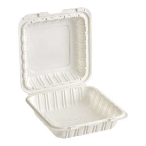 Picture of 9x6x3 1 Compartment White Mineral Filled
