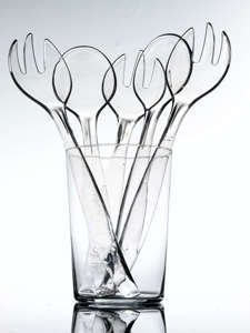 Picture of Serving Fork Clear